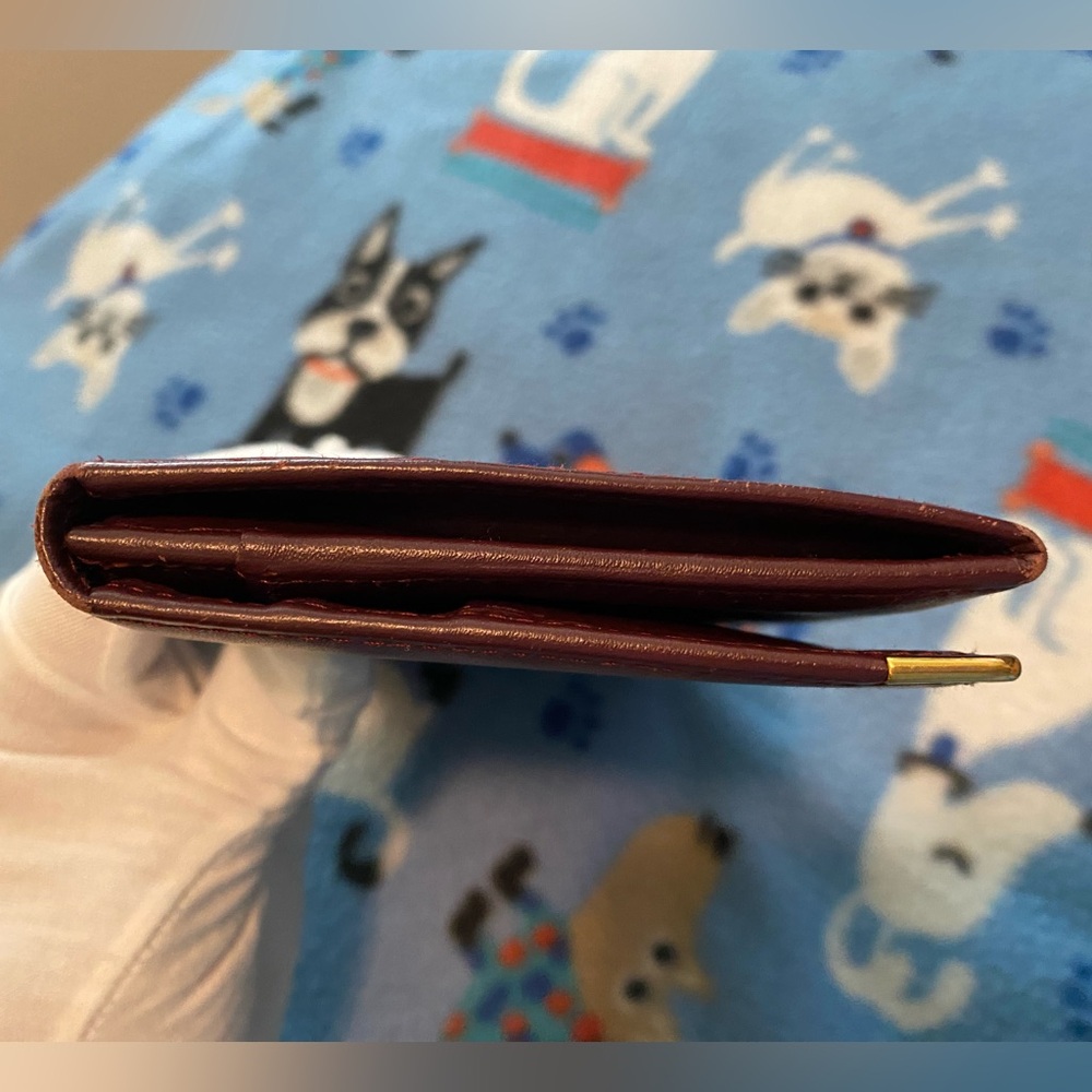 CARTIER Wallet Bifold - Bordeaux Leather